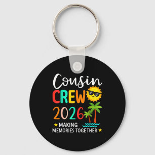 Neef crew 2026 maakt herinneringen zomer familie sleutelhanger