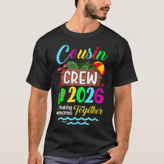 Neef Crew 2026 Zomer Vakantie Strand Familie T-shirt