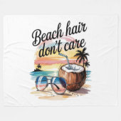 Neef Crew 2026 Zomer Vakantie Strand Fleece Deken (Voorkant (Horizontaal))