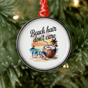 Neef Crew 2026 Zomer Vakantie Strand Metalen Ornament