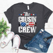 Neef Crew 4 juli Patriottisch Amerikaans T-shirt