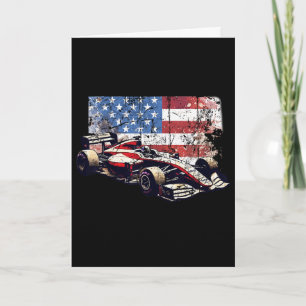 Neef Crew 4 juli Patriottische Amerikaanse Familie Kaart
