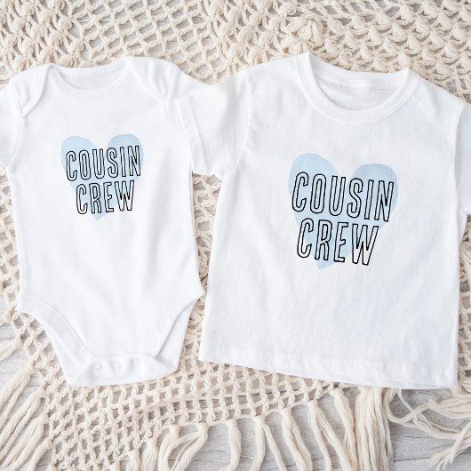 Neef Crew Blue Heart Matching Familie Romper