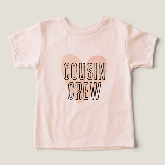 Neef Crew Blush Heart Matching Familie (Design voorkant)