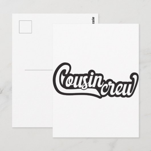 Neef Crew Briefkaart (Voorkant / Achterkant)