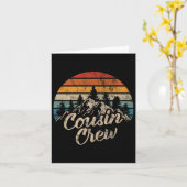 Neef Crew Camping Outdoor Sunset Summer Camp Kaart (Gele Bloem)