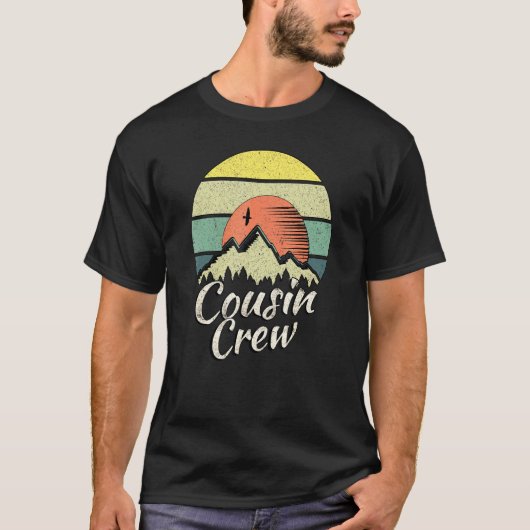Neef Crew Camping Outdoor Sunset Summer Camp T-shirt (Voorkant)