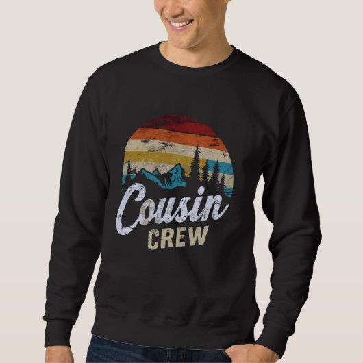 Neef Crew Camping Outdoor Sunset Summer Camp Trui (Voorkant)