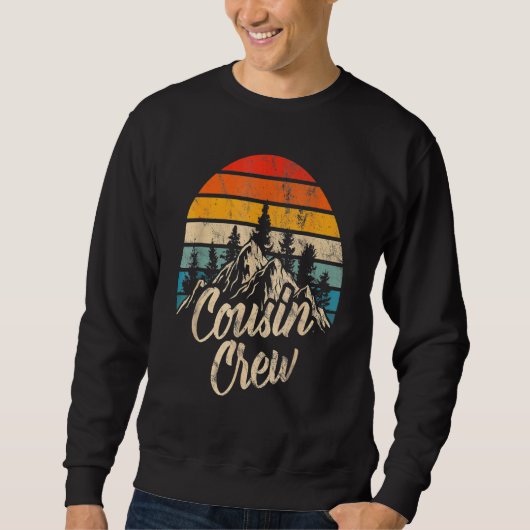 Neef Crew Camping Outdoor Sunset Summer Camp Trui (Voorkant)