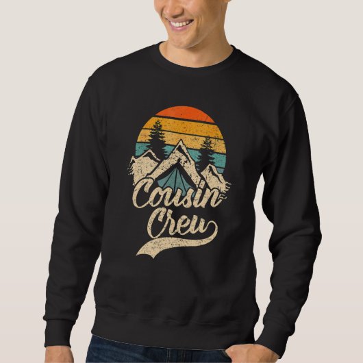 Neef Crew Camping Outdoor Sunset Summer Camp Trui (Voorkant)