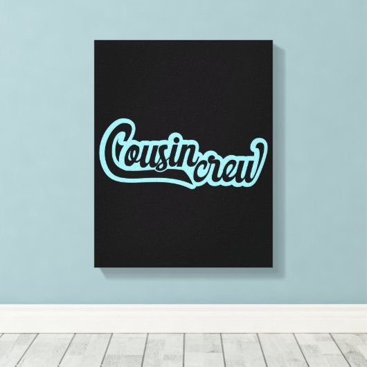 Neef Crew Canvas Afdruk (Insitu (Houten vloer))