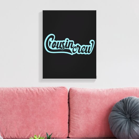 Neef Crew Canvas Afdruk (Insitu (Woonkamer))