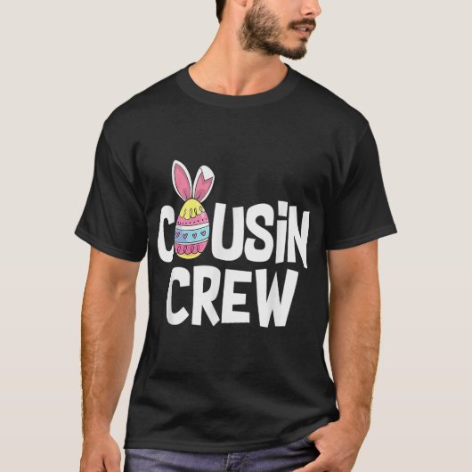 Neef Crew Cute Bunny Matching Easter Day Rabbit T-shirt (Voorkant)