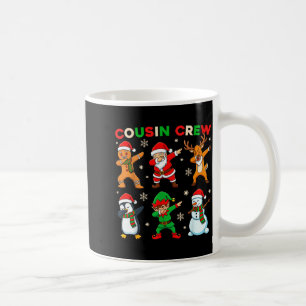 Neef Crew Dabbing Kerstman Elf Vrienden Kerst Fu Koffiemok