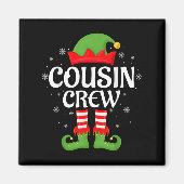Neef Crew Elf Xmas Matching Family Elf Squad Chr Magneet (Voorkant)