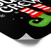 Neef Crew Elf Xmas Matching Family Elf Squad Chr Poster (Hoek)