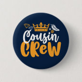Neef Crew Girls and Boys Family Reunion Ronde Button 5,7 Cm (Voorkant)