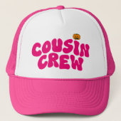 Neef Crew Grappig Matching Halloween Trucker Pet (Voorkant)