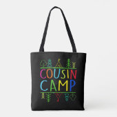 Neef Crew Grappige Zomer Vakantie Camping Crew Tote Bag (Achterkant)