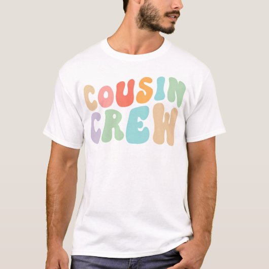 Neef Crew Groovy Retro Design Family Matching Co T-shirt (Voorkant)