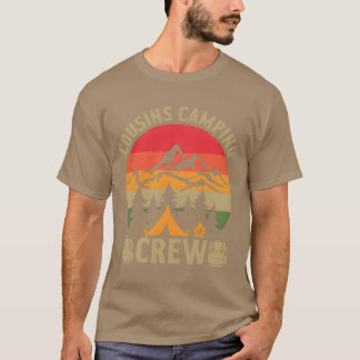 Neef Crew Kampeerder Kampeerliefhebber Kampeer vuu T-shirt