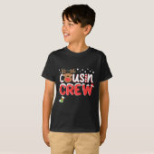 Neef Crew Kerst Kinder Neven Kerstwedstrijd T-shirt (Voorkant volledig)