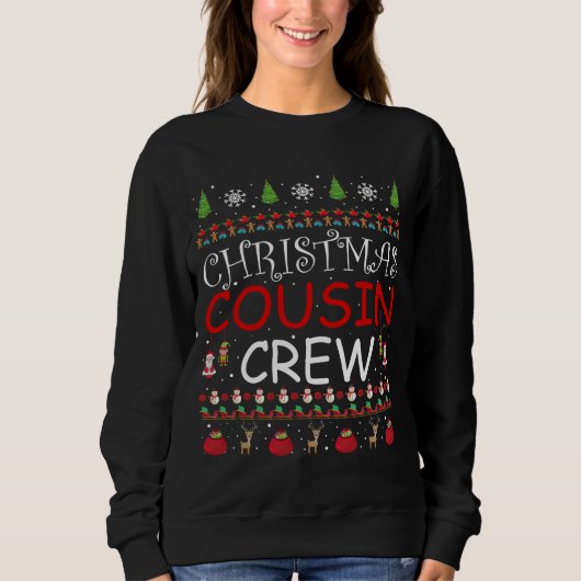 Neef Crew Kerstmis 2023 Pyjama's Neef Gift Trui (Voorkant)