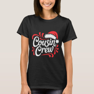 Neef Crew Kerstmis Kerstlichtjes Familie Matching T-shirt
