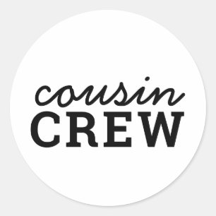 Neef Crew   Koel Matching Trendy Stylish Modern Ronde Sticker