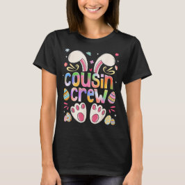 Neef Crew Konijn Pasen Familie Matching Jongens Me T-shirt