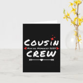 Neef Crew maakt herinneringen 2025 Familiereünie T Kaart (Gele Bloem)