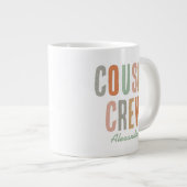 Neef Crew Matching Boho Family Reunion Grote Koffiekop (Voorkant rechts)