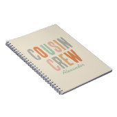 Neef Crew Matching Boho Family Reunion Notitieboek (Rechterzijde)