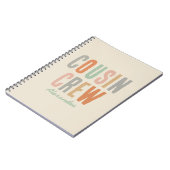 Neef Crew Matching Boho Family Reunion Notitieboek (Linkerzijde)