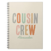 Neef Crew Matching Boho Family Reunion Notitieboek (Voorkant)