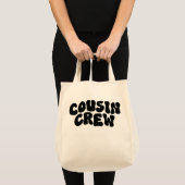 Neef Crew | Retro bijpassende neef familiereünie Tote Bag (Voorkant (product))