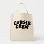 Neef Crew | Retro bijpassende neef familiereünie Tote Bag (Voorkant)