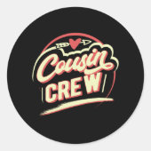 Neef Crew Ronde Sticker (Voorkant)