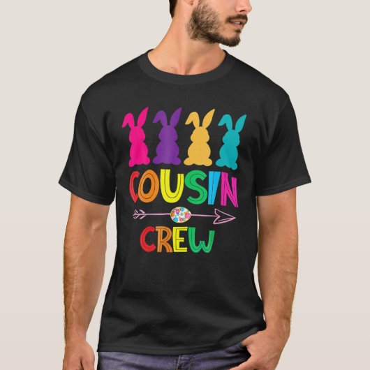 Neef Crew S Squad Easter Day Cute Bunny Kinder Tod T-shirt (Voorkant)