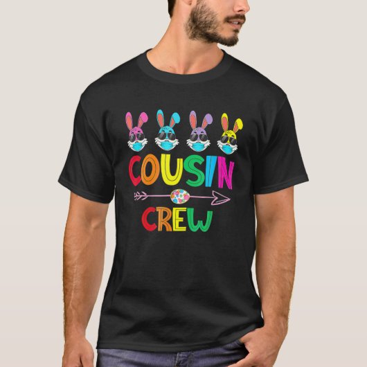 Neef Crew Squad Cute Easter Bunny Rabbits Toddle T-shirt (Voorkant)