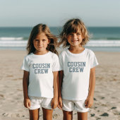 Neef Crew | Stustblauw Kinder Baby T-shirt