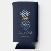 Neef Crew Sunset Beach Pineapple Family Reunion Seltzer Blikjeskoeler (Achterkant)