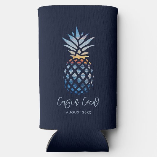 Neef Crew Sunset Beach Pineapple Family Reunion Seltzer Blikjeskoeler (Achterkant)