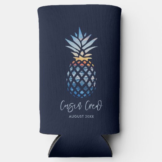 Neef Crew Sunset Beach Pineapple Family Reunion Seltzer Blikjeskoeler (Voorkant)