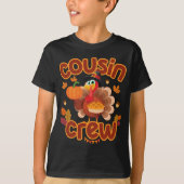 Neef Crew Thanksgiving Turkije Pompoen Reunion T-shirt (Voorkant)