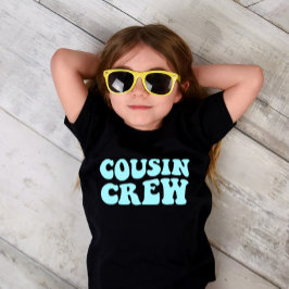 Neef Crew |Turquoise bijpassende familie Unisex Ki T-shirt