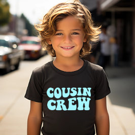 Neef Crew |Turquoise bijpassende familie Unisex Ki T-shirt