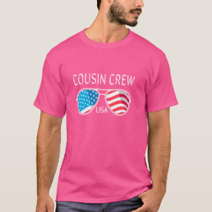 Neef Crew USA Amerikaanse vlag zonnebril T-shirt