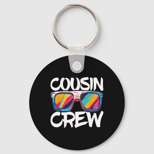 Neef Crew Volwassenen Kinder Matching Cousin Crew Sleutelhanger (Voorkant)