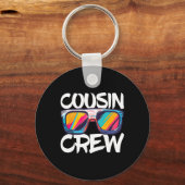 Neef Crew Volwassenen Kinder Matching Cousin Crew Sleutelhanger (Voorkant)